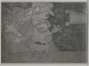 1995 Fleer Ultra Real Monsters The Gromble Hologram #4 of 4 - Picture 1 of 2