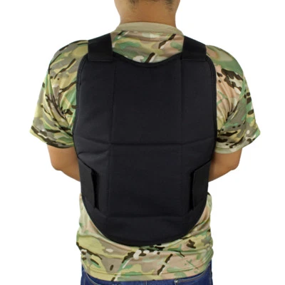 Double Protection Soft Clothes Tactical V est Body Armor Chest Protector Padded - Image 1 of 4