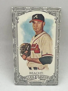 2012 Topps Allen & Ginter's Mini Black Border Brandon Beachy Card #116 - Picture 1 of 2