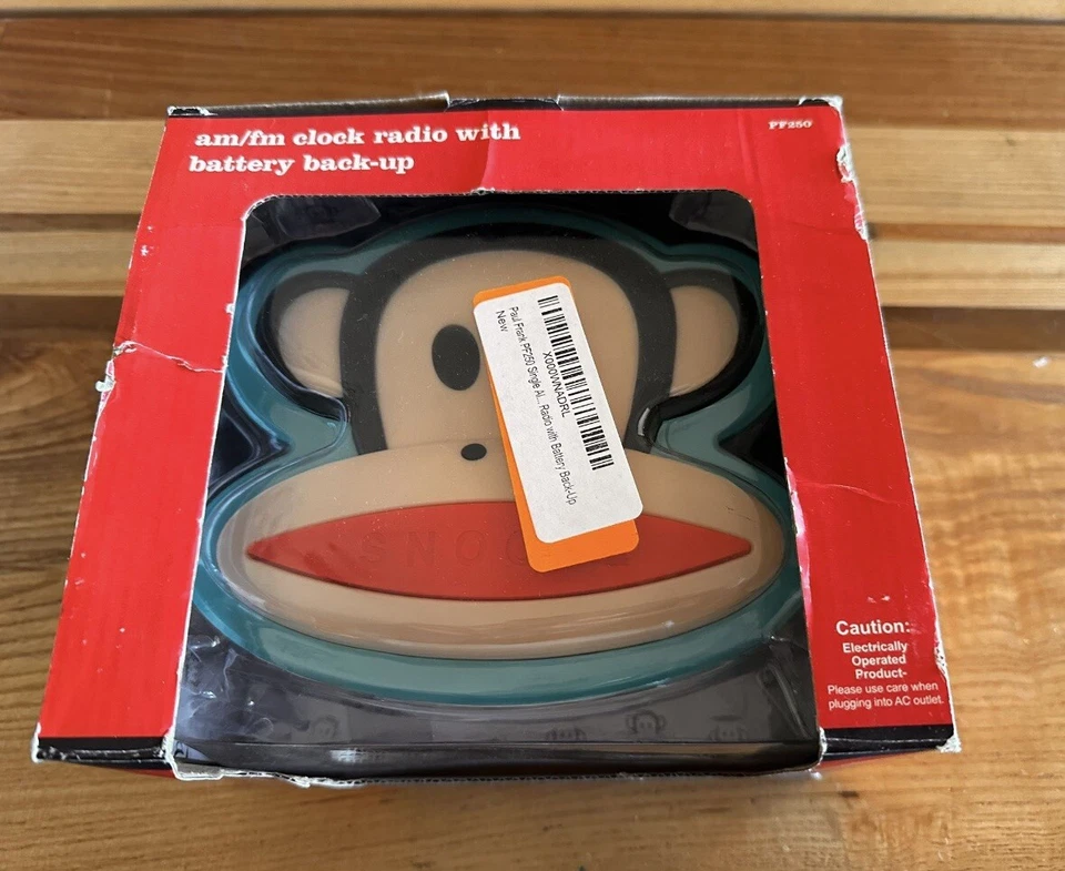 Paul Frank pf250 am/fm radio reloj de escritorio con batería de respaldo  Foto 1 de 4
