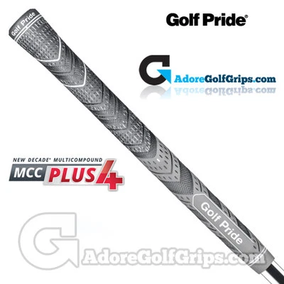 Golf Pride New Decade Multi Compound MCC Plus 4 mittelgroße Griffe - schwarz/grau x 1