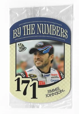 2010 Press Pass By the Numbers Sealed Pack Jimmie Johnson Dale Earnhardt Jr. - Image 1 of 2