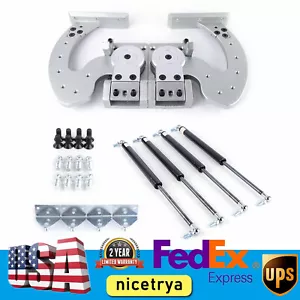 Vertical Door Hinges Bolt Set Butterfly 90° Car Doors Universal Lambo Scissor US - Picture 1 of 14