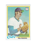 1978 Topps #663 Paul Reuschel EX-MT/NM Chicago Cubs