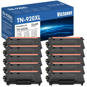 Lote TN920XL XXL XXXL Se adapta a tóner Brother TN920 HL-L5210DW L6210DW MFC-L5715DW - Imagen 1 de 40