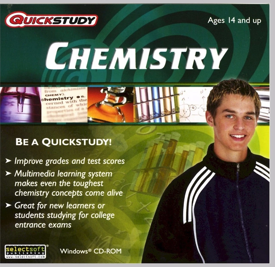 QUICKSTUDY CHEMISTRY. BOOST GRADES BUILD SKILLS QUICK!  FAST SHIPPING - Image 1 of 1