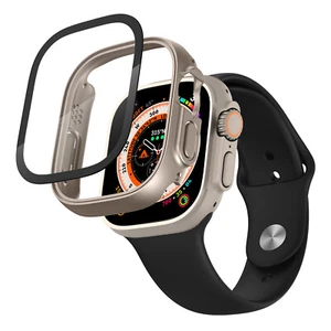 Hard PC Case + Tempered Glass Screen Protection Full Cover For Apple Watch Ultra - Zdjęcie 1 z 19