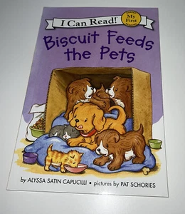 My First I Can Read Paperback Book Biscuit Feeds The Pets Alyssa Satin Capucilli - Imagen 1 de 2