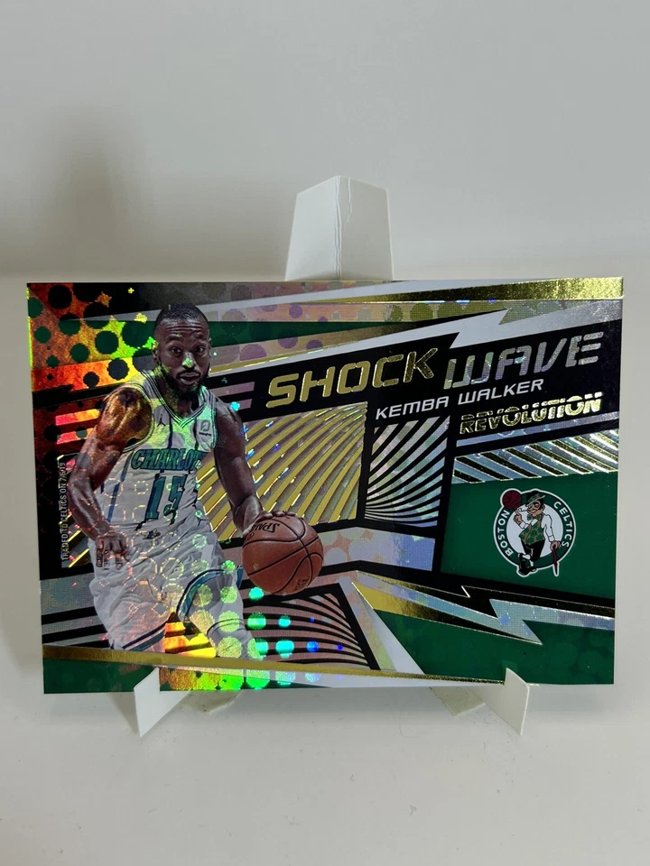 Kemba Walker 2019-20 Panini Revolution Shock Wave #10 Hornets Celtics Huskies - Image 1 of 2