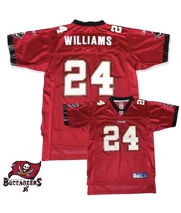 Tampa Bay Buccaneers Cadillac Williams #24 Reebok rot NFL Football Trikot - XL - Bild 1 von 1
