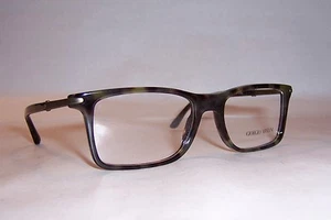 NEW Giorgio Armani EYEGLASSES AR 7005 5032 GREEN HAVANA 52mm RX AUTHENTIC - Picture 1 of 8
