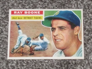 1956 Topps Baseball #6 Ray Boone EX+-Ex-MT Light Mark Gray Back Centered! - Picture 1 of 2