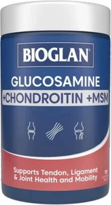Bioglan Glucosamine, Chondroitin + MSM 180 Tabs x 3 Pack - Picture 1 of 1