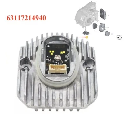 Passenger Daytime Light Module For BMW M5 G30 530i 540i M550I Adaptive Headlight - Image 1 of 4