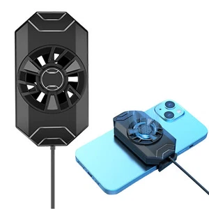 Portable Mobile Phone USB Cooling Fan Smartphone Radiator Cellphone Cooler - Picture 1 of 12