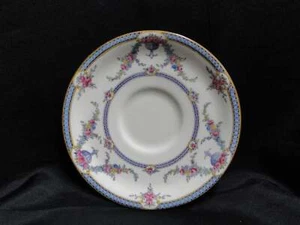 Royal Worcester Rosemary Sky Blue, White: 5 3/4" Saucer Only, No Cup, As Is - Picture 1 of 6