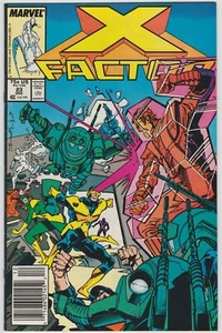 X-Factor #23 (1986) Marvel newstand 1st full Horsemen, 1st Death (Angel) - Picture 1 of 2