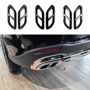 for Mercedes Benz GLC X254 2023+ AMG Pair Exhaust Tail Pipe Mufflers Cover Trim - Picture 1 of 7