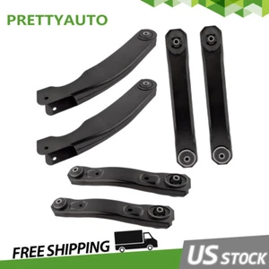 6pcs Upper Lower Control Arms For 1999 2000-04 Jeep Grand Cherokee Front & Rear - Picture 1 of 8