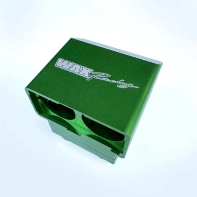 Kawasaki Jet Ski Wax Racing Billet Stop/Start Switch Housing Green 550 750 800 - Image 1 of 3