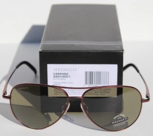 SERENGETI Carrara Sunglasses Matte Henna/555nm Mineral SS014001 Italy NEW - Picture 1 of 9