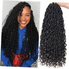 18 Inch 8 Packs Pre-Looped Crochet Goddess Locs With 18 Inch (Pack Of 8) 1B#