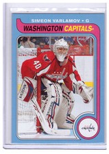 Simeon Varlamov 2008-09 O-Pee-Chee 1979-80 Retro Card #800