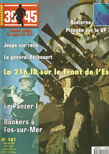 39-45 N°181 216.ID SUR FRONT EST / PANZER 1 / GENERAL BETHOUART / JEEP SUR RAIL - Picture 1 of 2