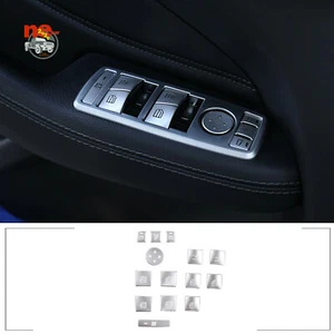 Borde de parche para ventana de aleación plateada clase Benz A/B/C (W204)/E (W212) - Imagen 1 de 8