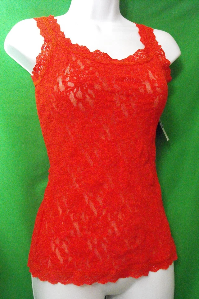 NEW HANKY PANKY 1390L CRLG CLASSIC SIGNATURE MADE IN USA LACE CAMISOLE M - Image 1 of 1