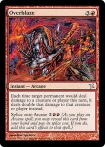 MTG x1 Overblaze Betrayers of Kamigawa Magic the Gathering card - Picture 1 of 1