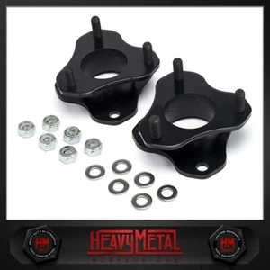 Fits 05-11 Dodge Dakota 2.5" Front Strut Steel Spacers Lift Kit 4X2 4X4 BLK - Picture 1 of 12