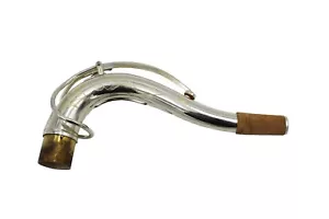 Eastern Music versilbert MKVI Gelb Messing Tenorsaxophon Hals Power Hals - Bild 1 von 11