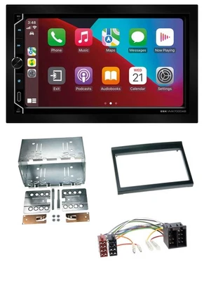 ESX 2DIN DAB USB MP3 Bluetooth Autoradio für Porsche Boxster 1996-2004 - Bild 1 von 4