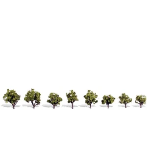 Woodland Scenics TR3545 Early Light Deciduous Trees .75"- .25" (8) Classics Tree - Picture 1 of 1