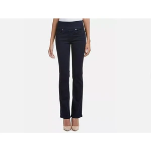 NUEVO Pantalones de mezclilla Spanx Signature cintura ajustados nuevos con etiquetas talla 32 enjuague medianoche FD7415 - Imagen 1 de 16