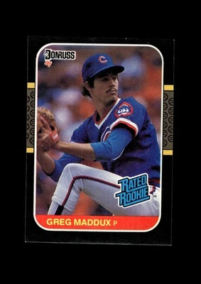 1987 Donruss Set-Break # 36 Greg Maddux RC VG-VGEX *GMCARDS* - Image 1 of 2