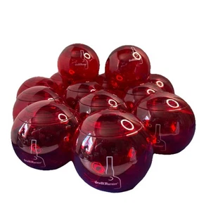 GRAND MARNIER ACRYLIC RED BALL GLASSES - Collectable - Cocktail X 1 - Picture 1 of 8