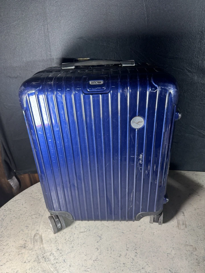 RIMOWA Essential Cabin Valigia Blu 4 Ruote Trolley (7016) - Immagine 1 di 4