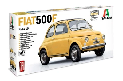 Italeri 4715 Fiat 500 F Upgraded Edition Scala 1/12 - Immagine 1 di 4