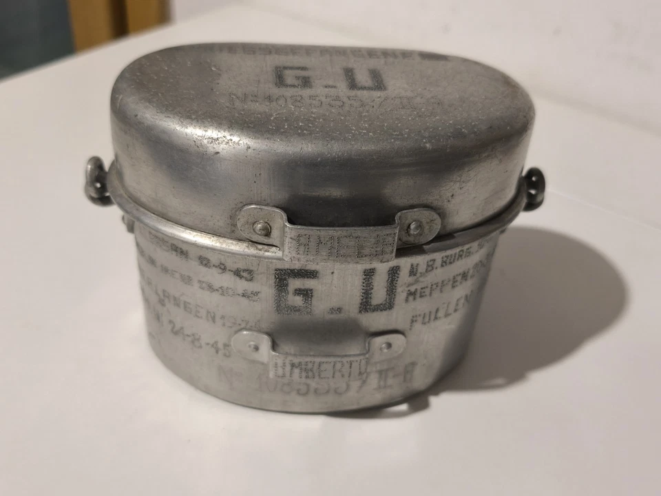 Gavetta Da Prigioniero Di Guerra Regio Esercito - Immagine 1 di 4