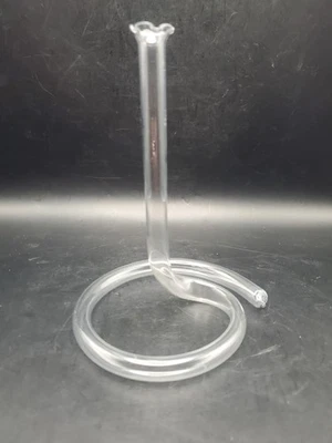 Jarrón vintage de vidrio soplado a mano tubo de ensayo brote 6,25" BB45 Foto 1 de 3