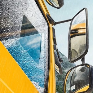 8X Waterproof For Truck Rearview Mirror Rainproof Anti-Fog Rain Proof Film New - Picture 1 of 8