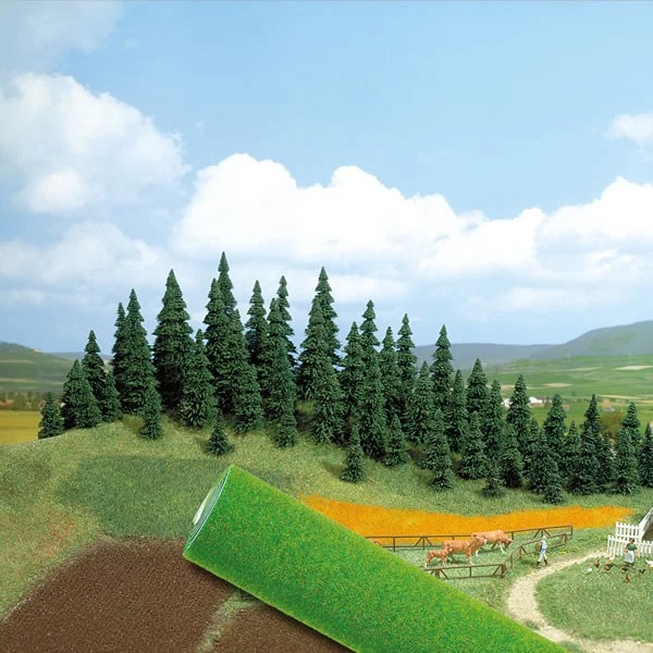 Busch 7280 All Scale Grass Mat -- Dark Green 39-3/8 x 98-7/16" - Image 1 of 1