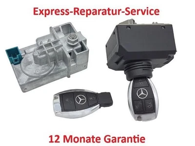 Mercedes Ezs Elv Crème Glacée Bouton de Démarrage Lenkradverriegelung Réparer - Image 1 of 4