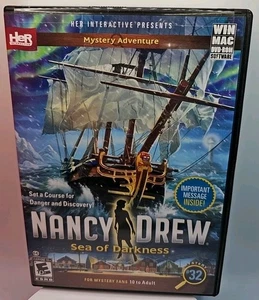 Nancy Drew: Sea of Darkness Mystery #32 (PC/Mac, DVD, 2015) Complete In Box CIB - Picture 1 of 5