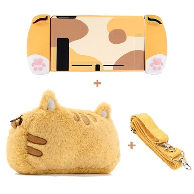GeekShare Switch Protective Case Switch Storage Bag shoulder strap JOJO CAT - Image 1 of 4