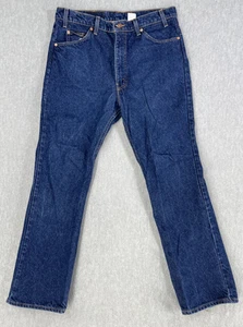 Vintage 94 Levis 517 Bootcut Dark Wash Orange Tab Jeans Men W36 L31 NWOT Look Nw - Picture 1 of 12
