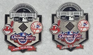NEW YORK YANKEES OPENING DAY OPENING SERIES INAUGURAL SEASON PINS 2009 LE 125 - Picture 1 of 2