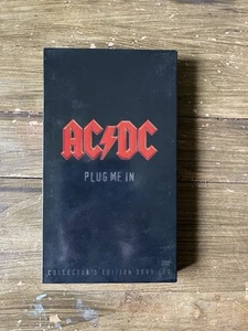 AC/DC Plug Me In Collector's Edition 2007-3 DVD Box Set. Embossed cover. - Picture 1 of 5